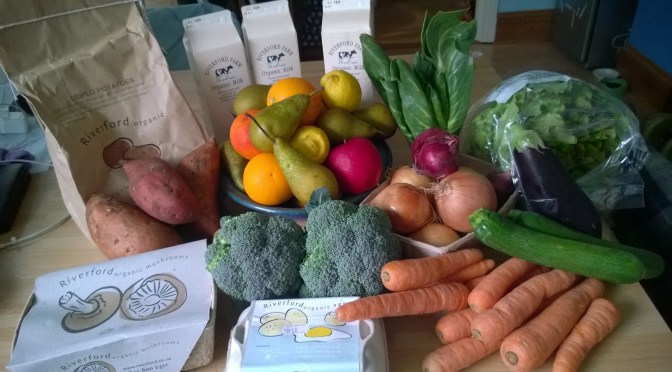 Lazy organic produce boxes Riverford