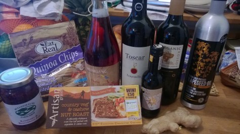 Farm food and Vegan organic biodynamic wine
