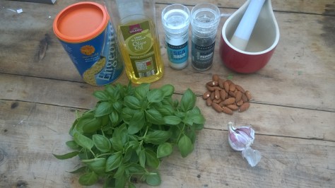 vegan pesto recipe ingredients