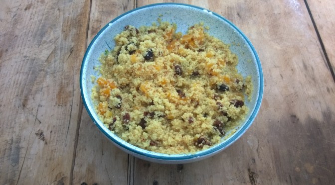 Lazy Vegan Recipe: 5 Minute Fruity Couscous