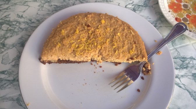 Lazy Vegan Recipe: Lemon and Ginger Tofu Cheesecake