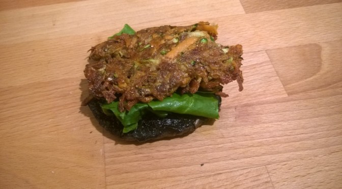 Lazy Vegan Breakfast: Sweet potato and Courgette Rosti