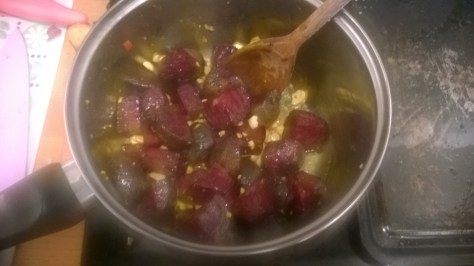 thai spiced beetroot and peanut soup  recipe