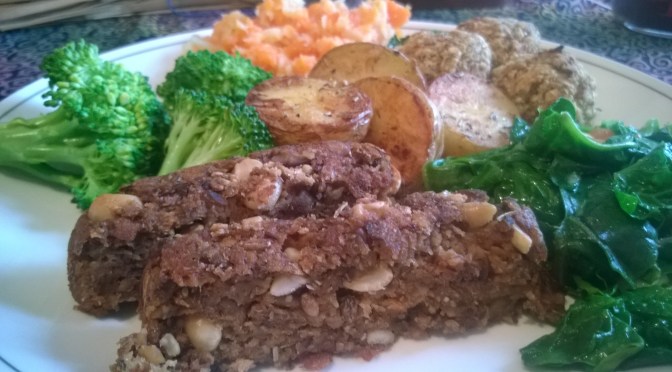 Lazy Vegan Recipe: Chestnut and Chia Seed Nut Roast
