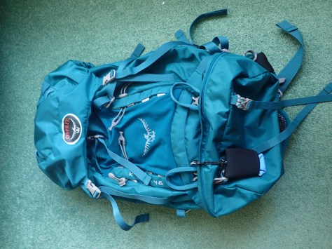 womens osprey 46L backpack